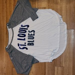 ❤️ GUC Women's size XL G-lll 4her by Carl Banks St. Louis Blues shirt